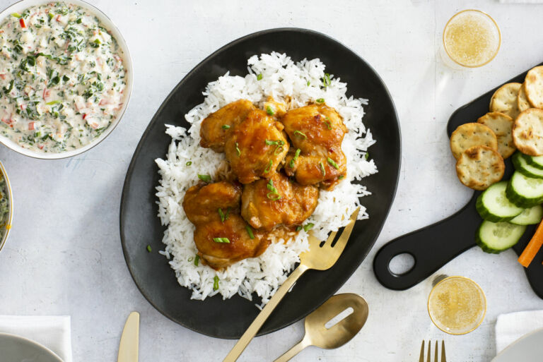 Melt-In-Your-Mouth Braised BBQ Chicken