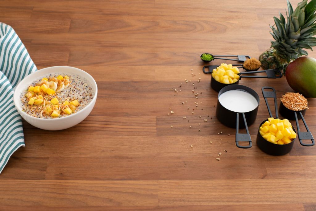 Creamy Coconut Tropical Quinoa