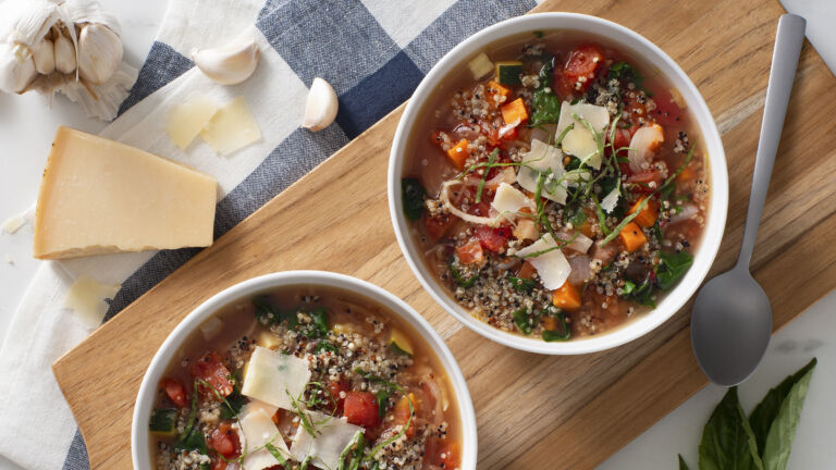 Quinoa Minestrone Soup