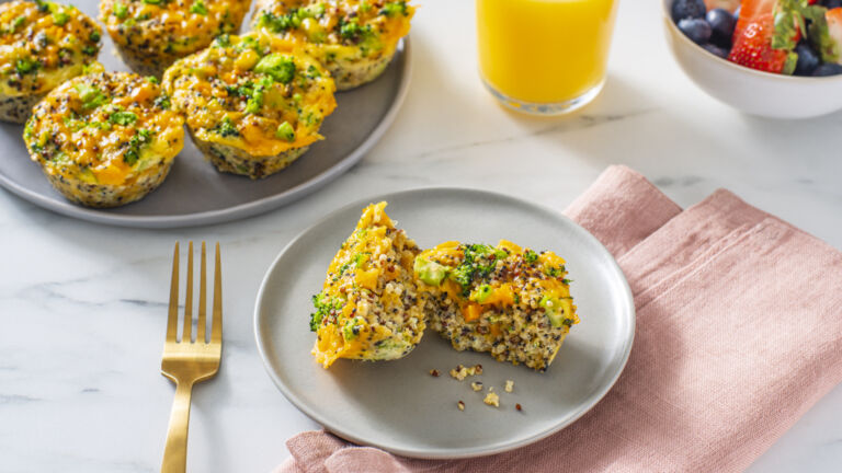 Cheesy Quinoa Bites
