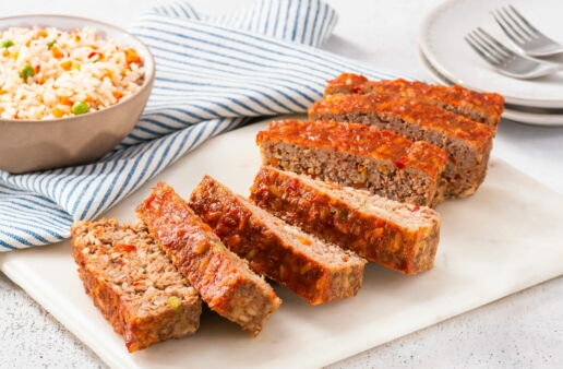 ground-beef-meatloaf-with-rice-and-vegetables