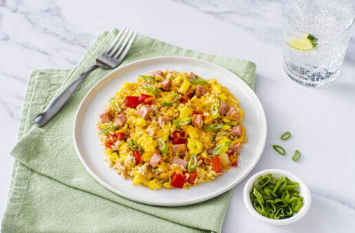 cheesy denver omelet