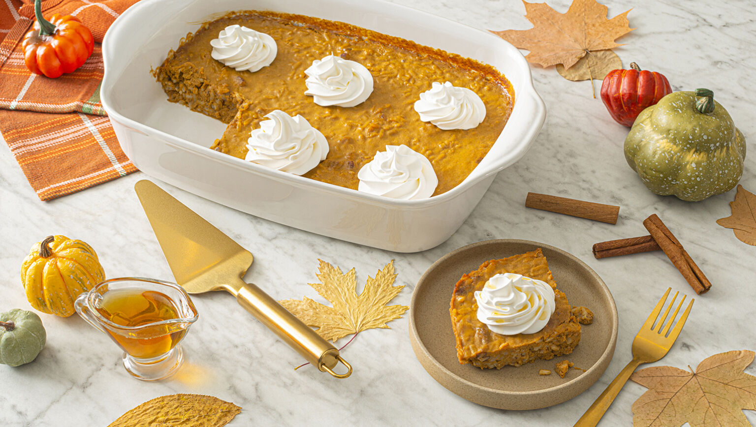 Pumpkin Pecan Rice Pudding