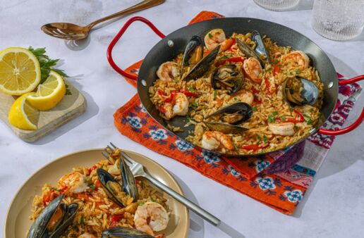 paella de mariscos