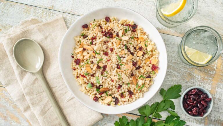 Cranberry Pearl Couscous Salad